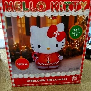 Hello Kitty Christmas Inflatable